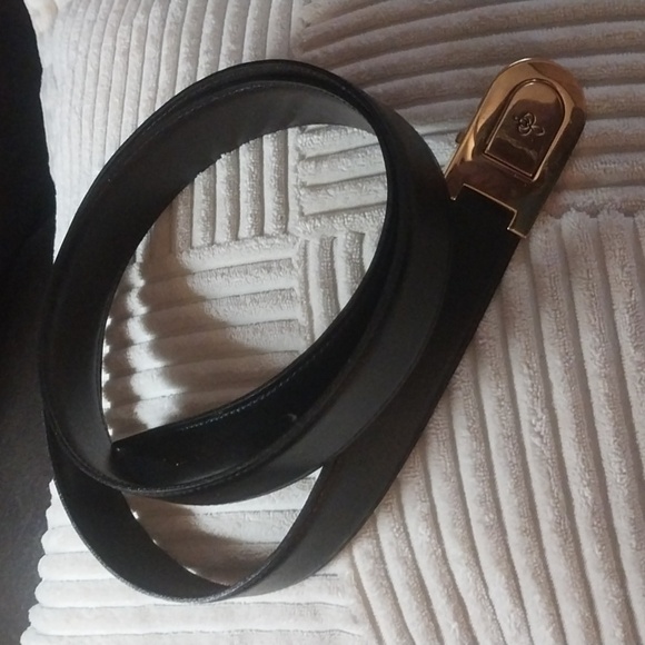 Men Genuine Leather Belt Made in Italy Size 42 - Picture 6 of 8